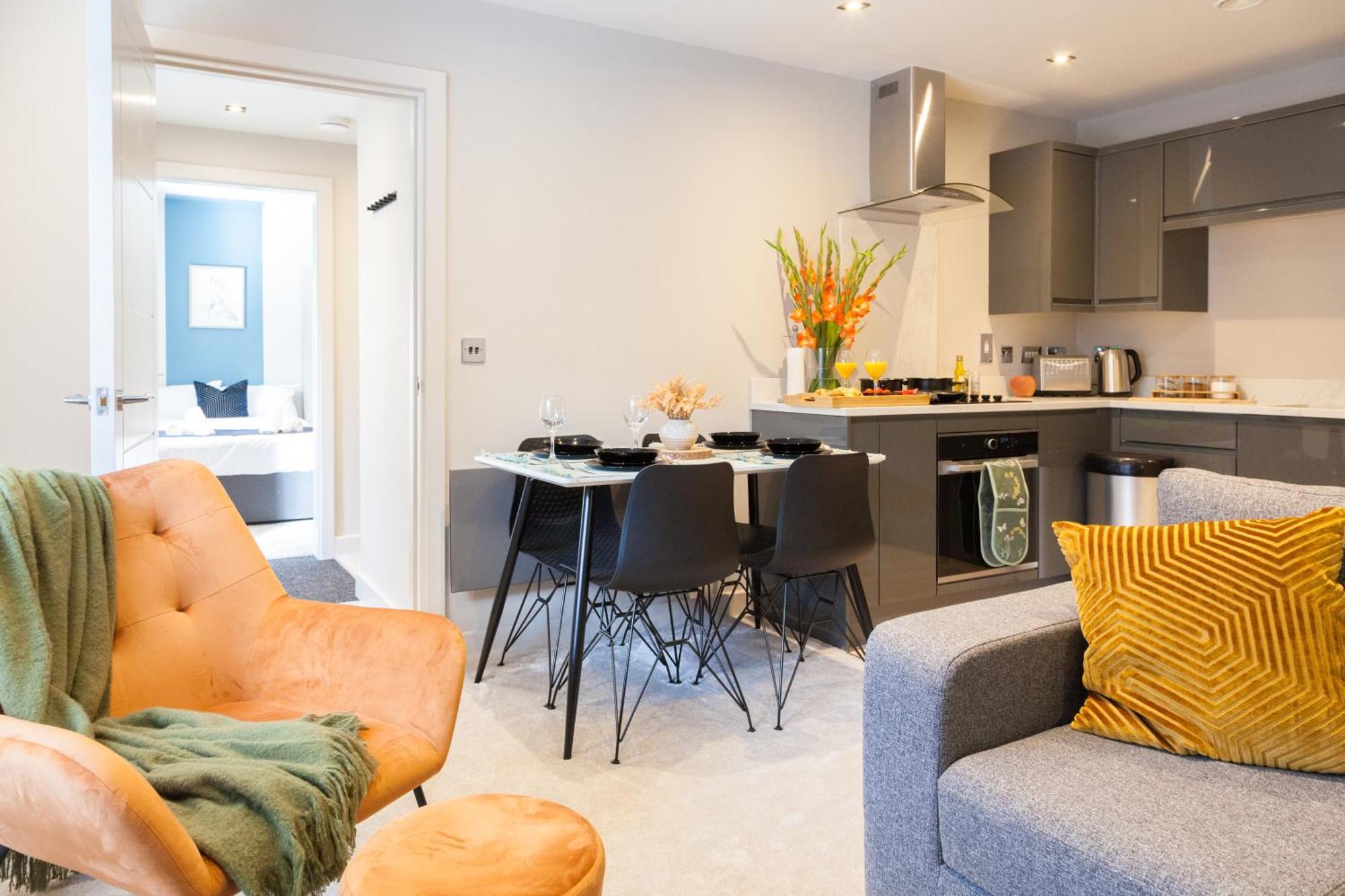 1 Bedroom Flat - Long Term Rates-contractors-professionals-relocation Apartment Leeds (West Yorkshire)